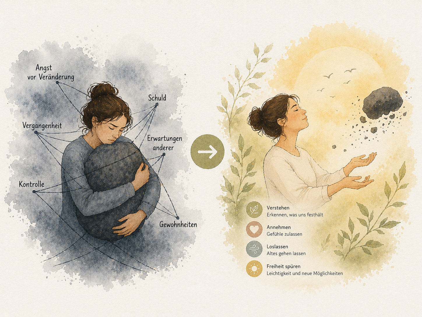 Loslassen – warum wir festhalten und wie es leichter wird